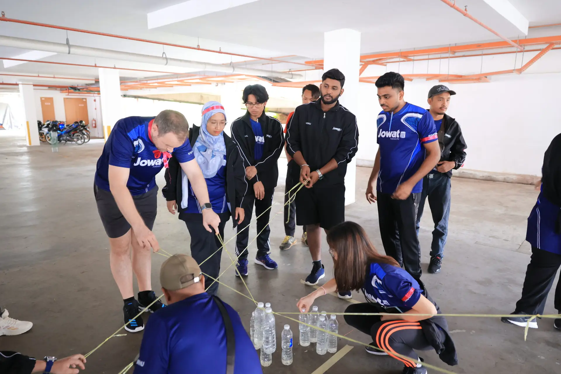 Corporate team-building workshops for leadership development